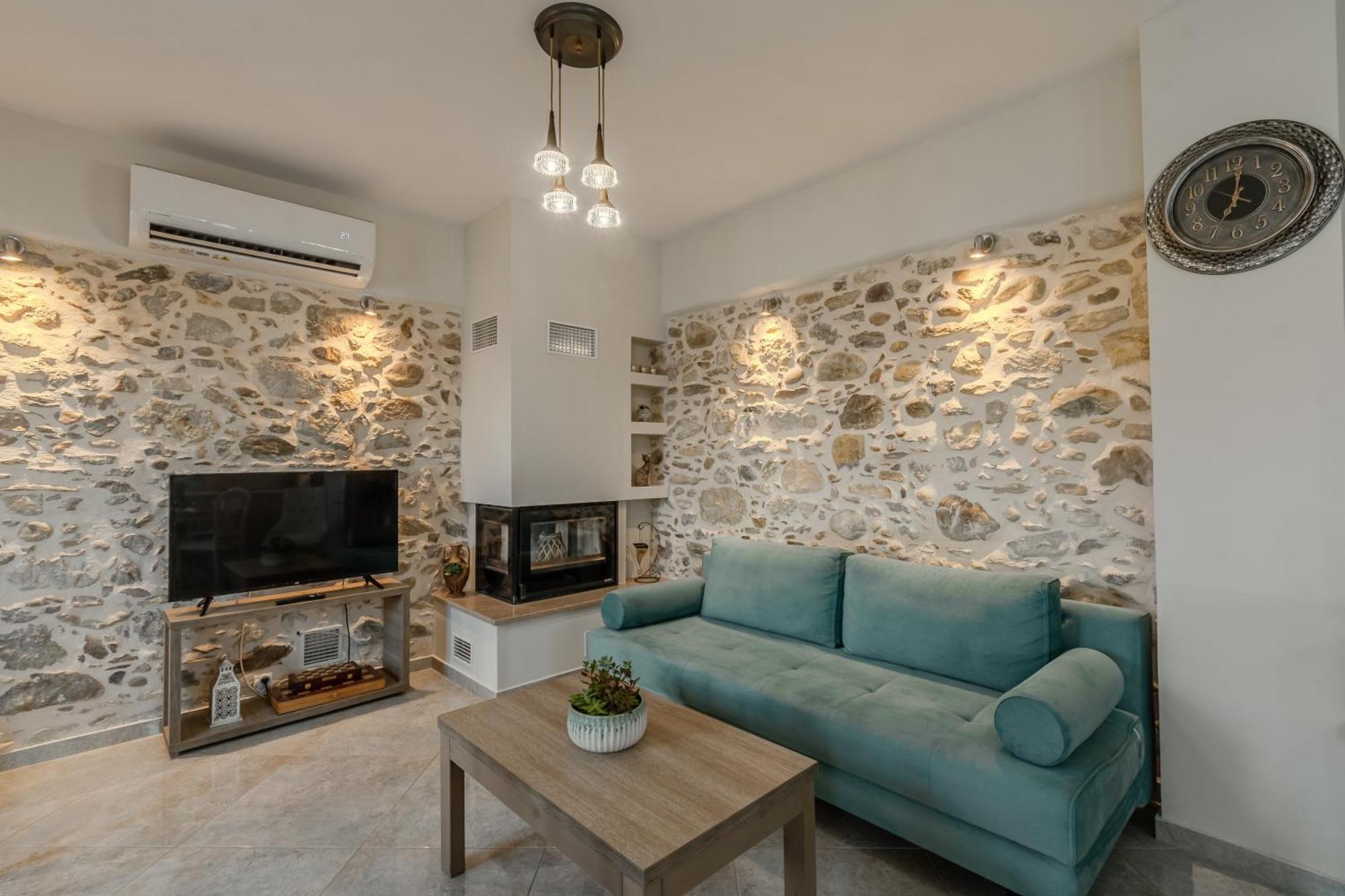 Willa Casa Kastella, Private Jacuzzi & Bbq Facilities! Angouselianá Zewnętrze zdjęcie